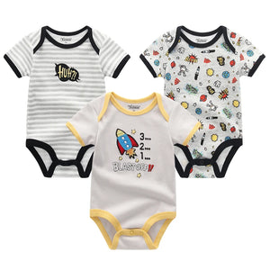 3pcs Baby Bodysuits